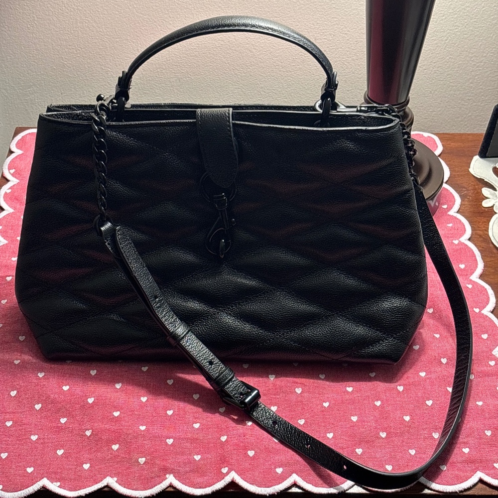 Rebecca Minkoff Leather Handbag with detachable strap Purse